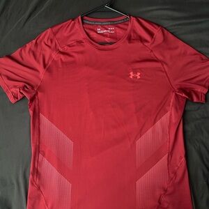 Under Armour Men's Red Performance Shirt